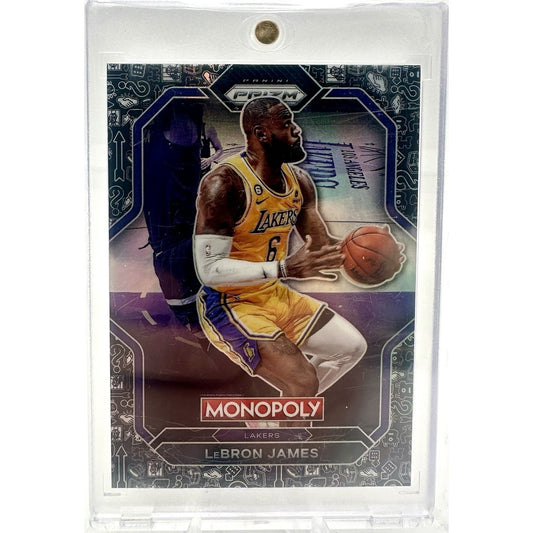 2022-23 Panini Prizm Monopoly - Prizm Skills LeBron James #PS7 Monopoly Black