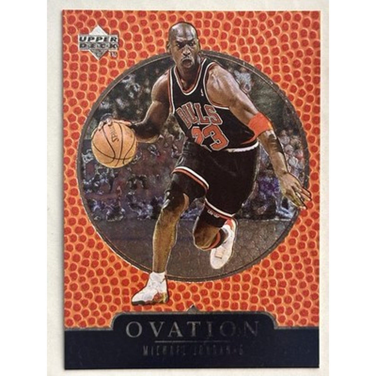 1998-99 Michael Jordan Upper Deck Ovation Basketball Card #7 BULLS