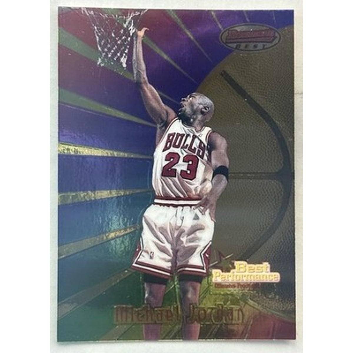1997-98 Bowman's Best - Best Performance Michael Jordan #96 (1)