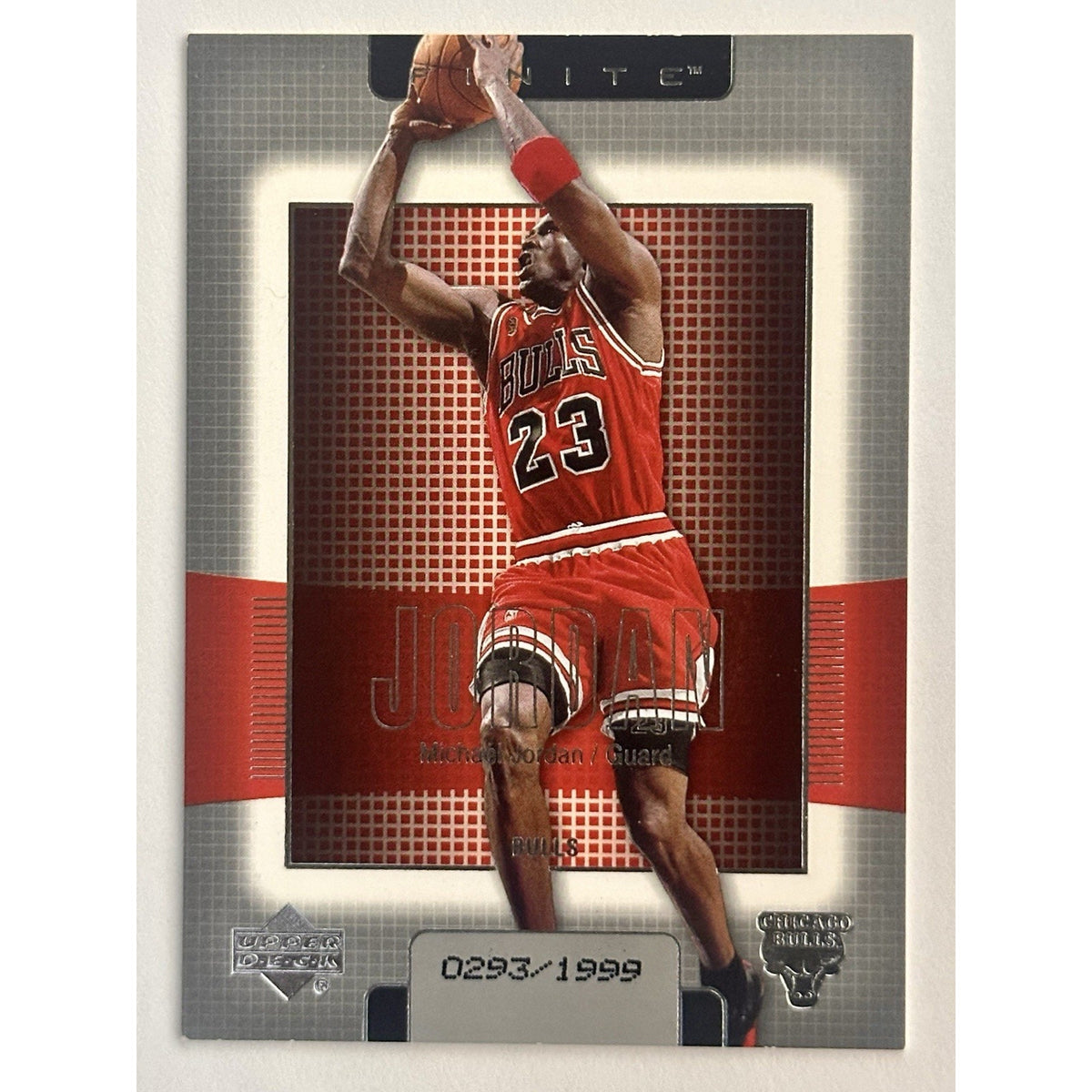 Michael Jordan 2003-04 Upper Deck Finite Parallel SSP Card # /1999