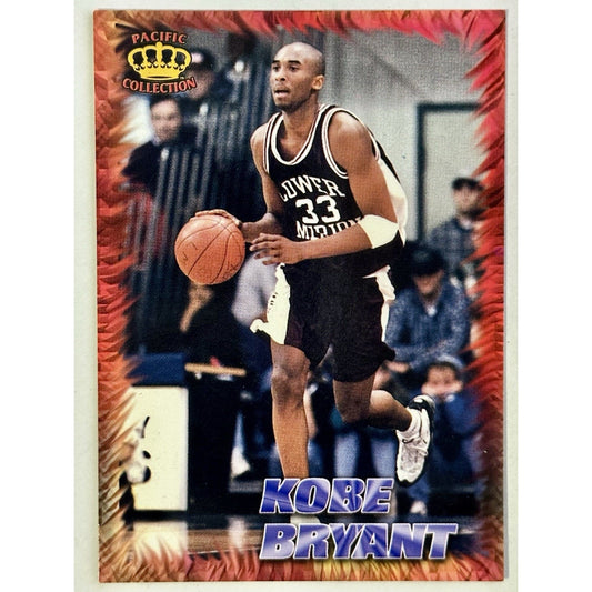 KOBE BRYANT 1996 97 Pacific Power Regents of Roundball #RR-6 Rookie RC